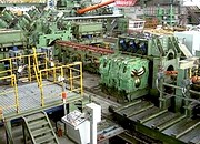 Pipe-rolling plant